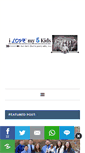 Mobile Screenshot of ilovemy5kids.com